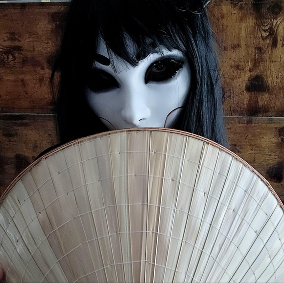 EUC 3D Printed Demon Geisha Moveable Jaw Mask! - Picture 6 of 16